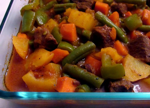 Khorakeh Goosht (Beef and Vegetable Stew)
